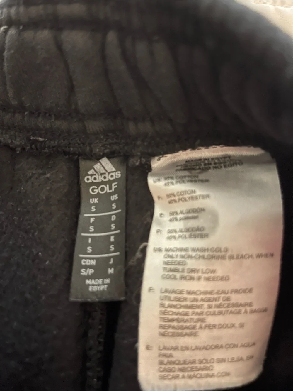 adidas black jogger